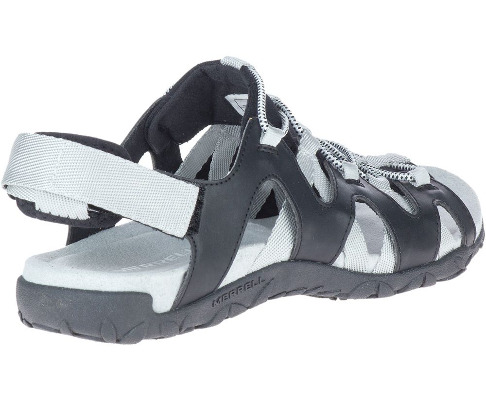 Sandálias Senhora - Merrell Terran Cage Backstrap - Branco/Pretas - CWP916502